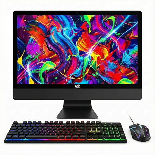 STGSivir All in One Computer PC,22 FHD Display,Core i5,16G RAM,512G SSD