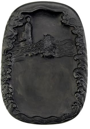 XYUERU Chinesischer Kalligraphie-Tintenstein, Kalligraphie-Malpraxis, chinesische Tuschesteine ​​für traditionelle Kalligraphie