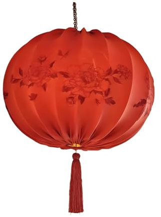 Linterna Roja Exquisita, Linterna Bordada Durable, Linternas Chinas del Año De La Serpiente para El Año Nuevo Chino, Festival De Primavera, Festiva De La Linterna