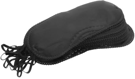 Alasum 12pezzi Maschera Per Occhi Regolabile Morbido Di Benda Per Giochi Di Gruppo e Eventi Accessorio Divertente Per Luce Comfort e Vestibilità Ottimale