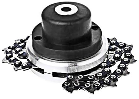 Generico Articolo for tagliaerba Testina di Taglio for Tosaerba Decespugliatore a Batteria Resistente all'Usura Testina di Taglio for diserbo(1Pcs Black)
