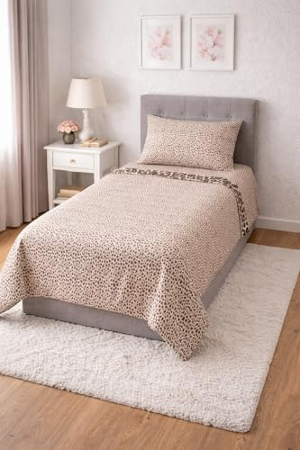 GX GARGIX Completo Letto Singolo Flanella – Varie Fantasie, Ideale per l’Inverno (LU/LTS-2, SINGOLO)