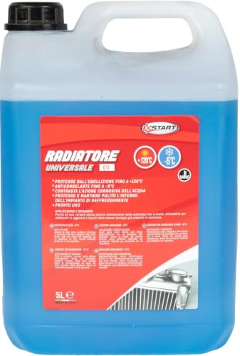 START Liquide de radiateur G11 Bleu, prêt à l'emploi, 5 L | Liquide de Refroidissement antigel Universel pour système de Refroidissement de Voiture | Protection jusqu'à -5 °C et Contre
