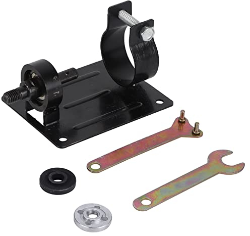 Supporto per Trapano, Staffa per Trapano, Supporto per Trapano Elettrico, Staffa Sedile per Taglio Stabile Lucidatura Rettifica (10 mm)