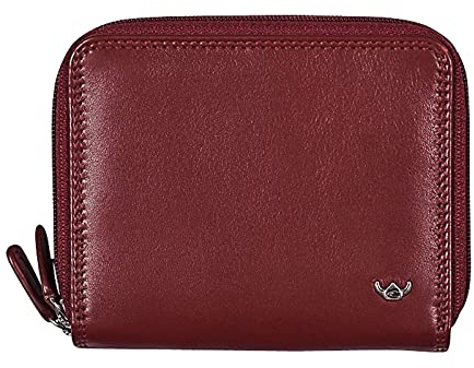 Golden Head Polo 2-Zip Billfold Red