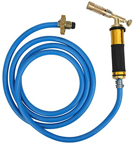 Turbo-Handlötgerät, Propan-Lötbrenner, Rohrleitungsschneider Propan Lötset, Propanbrenner, mit Schlauch, Standard-Gasdosenschnittstelle