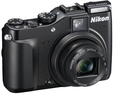 Nikon Coolpix P7000 Compact Digital Camera 10.39 Megapixels 3 Inch Screen 7x Optical Zoom Black (Renewed)