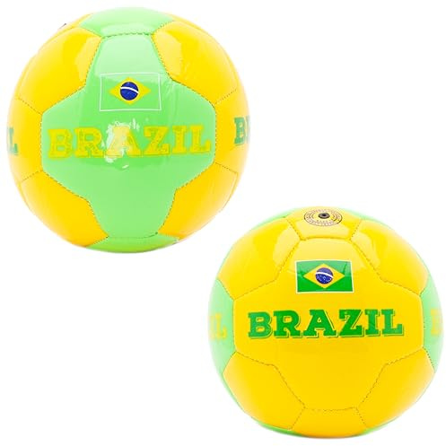 Toyland® Calcio a Tema Paese (4lbs/Taglia 2) - Euro/Coppa del Mondo Celebrazioni Calcistiche - Giocattoli All'Aperto