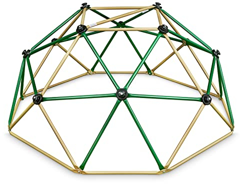 HyperMotion Kletterkuppel Outdoor Klettergerüst - 350 kg belastbar, 1,8 m Durchmesser - Garten Kletterleiter für Kinder ab 3 Jahren - Verzinktes Stahlrohr