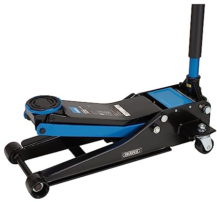Draper 28481 Trolley Jack, 3 Tonne, Blue, One Size