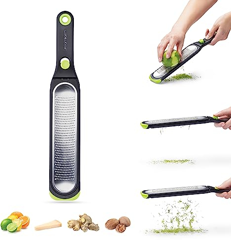 Dreamfarm DFOZ3345 Ozest Fine, Polypropylene TPE Stainless Steel