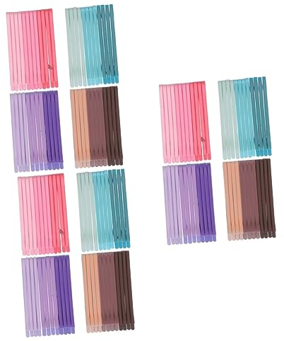 FRCOLOR 3 Sets Haarstyling-tools Damen-haarspangen Metalllegierung Mädchen-haarspangen Damen-haarschmuck Haarspangen Niedliche Schleifen-oberteil-clip Für Haare 48 Stück * 3