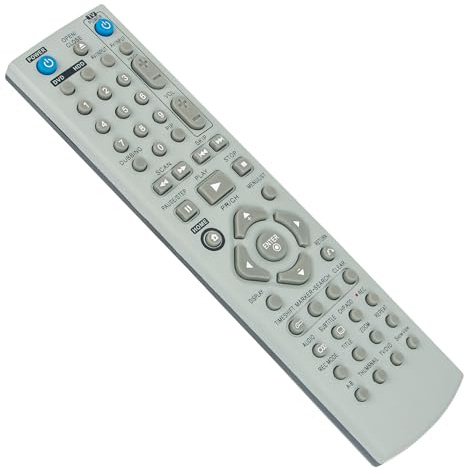 AKB31199308 VINABTY Replace Infrared Remote Control Fit for LG Medion MD81733 HDD DVD Recorder