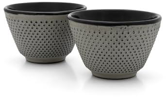 Bredemeijer - Tazza da tè Jang ghisa grigio s/2