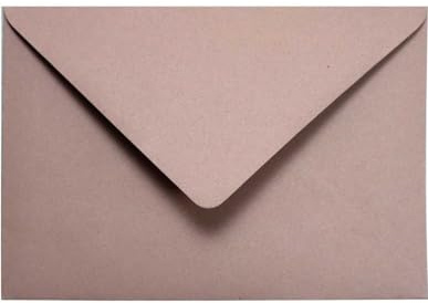 Netuno 25 Kuverts Hellbraun DIN B6 12,5x17,5 cm festlich und edel | 120g Crush Almond · stilvolle braune Umschläge Naturpapier für Einladungen, Herbst, Vintage, Geburtstag & Grußkarten