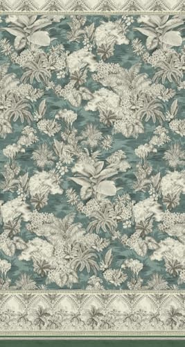 Bassetti BOBOLI Foulard aus 100% Baumwolle in der Farbe Verde V1, Maße: 350x270 cm -9330070