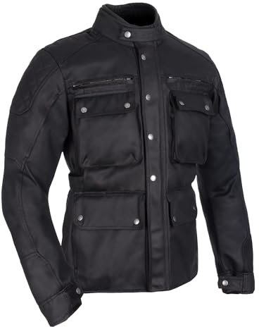 Oxford Men's Sterling Waterproof Wax Motorcycle Jacket