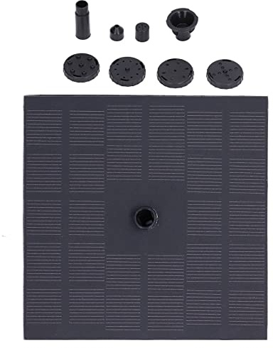 Solarwasserbrunnen, 1,4 W Solarwasserpumpe Solarbrunnen Solarwasserpumpe mit der Solarwasserpumpe, Maße 11 X 11 Cm / 4,3 X 4,3 Zoll Zur Dekoration in Gärten, Pools, Aquarien und