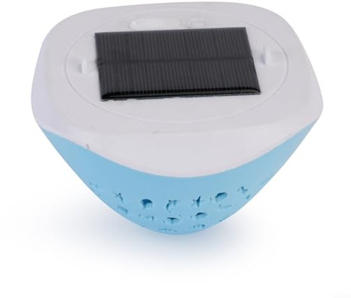 Solar-Schwimmbad-Licht, wiederaufladbar, LED, Farbwechsel, wasserdicht, für den Außenbereich, Nachtschwimmbad, Party-Lampe mit 6 Beleuchtungsmodi für Garten, Hof, Terrasse, Dekoration (1 Stück)