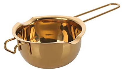 Cuencos para sopa, olla para derretir chocolate, olla para baño maría multifuncional, recipiente para calentar mantequilla, recipiente para calentar para hornear, herramientas de cocina (C) (B)