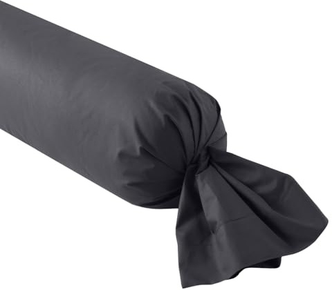 DODO - Taie de traversin 160cm - Studio - Carbone - 100% Coton