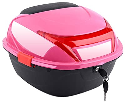 Bauletto superiore per moto con schienale: spazioso contenitore per escursioni e pendolari, migliora il comfort di guida e la comodità