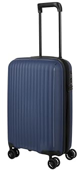 Travelite Handgepäck Trolley SKYMATE, 35 x 55 x 23/25 cm, Kabinenkoffer passend für KLM, Kleiner Hartschalenkoffer mit TSA-Schloss und Dehnfalte, 1,9 kg, 36/40 L
