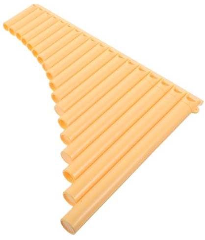 HEMOTON Panflöte Für Anfänger Pfeifen Traditionelles Holzblasinstrument Handgefertigt Für Schulpanflöte Und Panflötenübungen