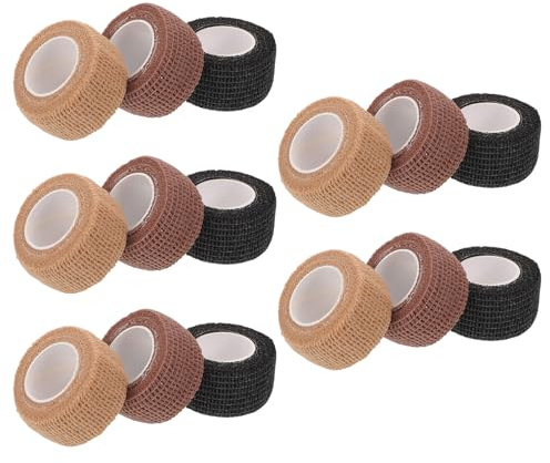 WEKADRIN Protège-doigts Auto-adhésif 15 Pcs Taille Unique Résistant aux UV en Gel Respirant pour Manucure Professionnelle et Soin des Ongles Protection Solaire pour Doigts et Poignets