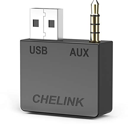 CHELINK Audio Bluetooth Transmitter für Kia Hyundai, Tragbarer kabelloser Audio-Adapter für Autoradios, Kompatibel mit i-Phone X i8 i7 i7Plus i5 i6 i6S i-Pad Android Smartphone
