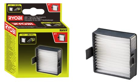 Ryobi - Filtre HEPA H11 amovible et lavable pour aspirateurs à main R18HV / R18HVF - RHVF
