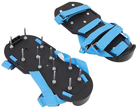 Fdit Lawn Aerator Shoes Upgrade Ripper Scarifier Grassland Garden Blue Ripper Shoesblue Manual Lawn Aerators