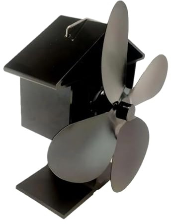 YFDGD Ventilador Estufa Leña Ventilador De Chimenea Leña Alimentado Por Calor, Estufa Ecológico, Calefactor No Eléctrico, Termoeléctrico For Pellets
