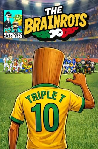 THE BRAINROTS #10 - Numero Dieci - Il fumetto dei personaggi Italian Brainrot [Storia Brainrot Cup 3/3]: 3 Storie a Fumetti in Italiano + Prima apparizione del Detective Gusini