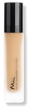 Mii Cosmetics Velvet Radiance Face Base, Liquid Foundation, Satin Finish, Weightless, Medium to High Coverage, Long Lasting, Truly 07
