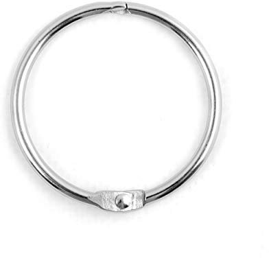 Spirella Ringo Anelli per Tenda da Doccia Piccoli spazzolati, Set da 12