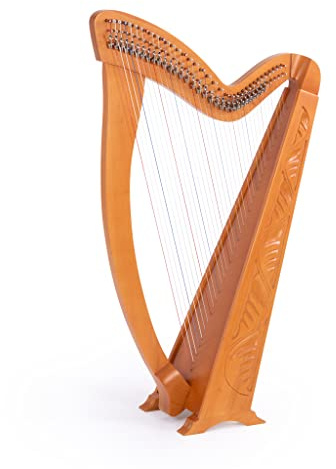 MMX celtic harp in natural - 36 strings