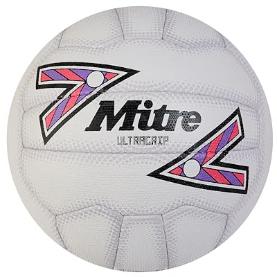 Mitre Ultragrip Netball | All Conditions Ball | Popular Style | Durable Design Netball