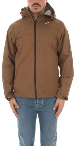 K-Way CHARMEL TRAVEL giacca da uomo brown corda - medium