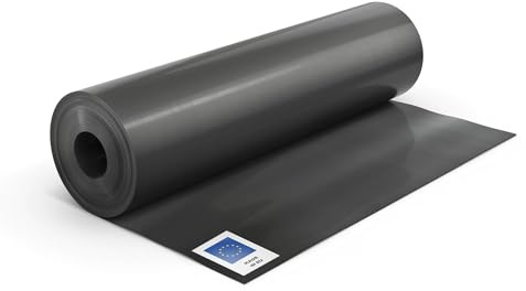 blizz-z Wurzelsperre HDPE 1,00 m x 25 m (1,92 kg/m²) Rhizomsperre 1 Rolle | Stärke: 2-3 mm - Verhindert das Ausbreiten von Wurzeln und Rhizomen - Wurzelblocker, Wurzelbegrenzer, Bambussperre