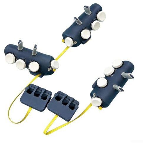 Vilgftyiet Manette de jeu à clipser pour tablette avec 6 boutons mécaniques, manette de jeu mobile ergonomique pour iPad pour Android pour tablettes, déclencheur zéro latence pour PUBG et Call of Duty