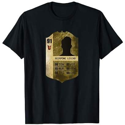 Funny Beer Pong Bierpong Shirt Legende Meister König lustig