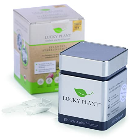 Lucky Plant Pflanzenstärkung aus Höhle der Löwen | Stärkeres Pflanzenwachstum & längere Blütezeit | Zimmerpflanzen, Sträucher, Rasen, Obst, Gemüse | Vorrratsdose 400 g