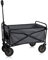 Camp Active Chariot de Plage Pliable - Chariot Pliable jusqu'à 70kg - Chariot à la Plage pour Camping et Festivals - Chariot Tout Terrain Réglable en Hauteur - Chariot de Plage 82 x 52 x 63 cm - Noir