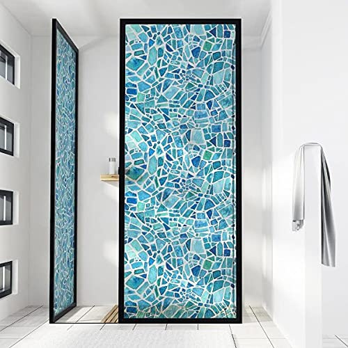 kina - RAV0044 Pellicole adesive per Vetri Rotolo Adesivo Trasparente misura 60x200 cm Lavabile Antigraffio Decorazione Box Doccia Finestre Uffici