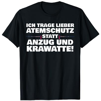 Feuerwehr Atemschutz T-Shirt