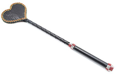 HUNTVE Cravache en Faux Cuir, pagaie en Cuir, Outils d'équitation, Accessoires de Costume, Manche de cravache, Jeu de rôle de fête