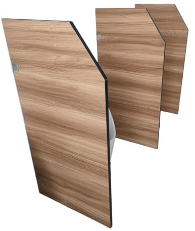 Mampara De Privacidad For Urinario De Hombre, Extensor De Mampara De Urinario Montado En La Pared,Divisor De Ambientes De Tablero Sólido, For Escuelas, Centros Comerciales Y Espacios Públicos