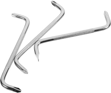 Hoement 3pièces Z-type Screwdriver Set Tournevis Droit à Angle Droit Tête Plate Outils Pour Étroits Et Réparations Électroniques