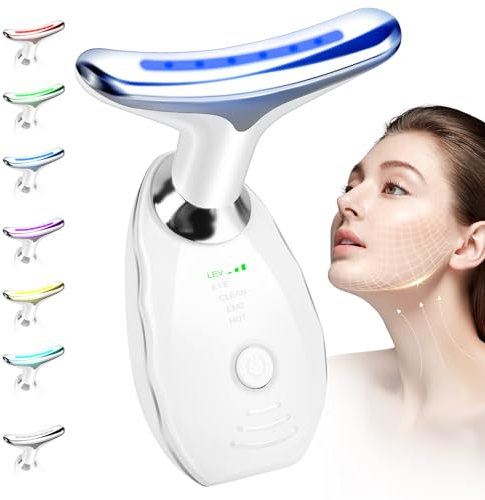 Gesichtsmassagegerät Gegen Falten Mit 3 Modi,4-In-1 Gua Sha Elektrisch,Face Massager,Massagegerät Gesicht,Gesicht Massagegerät,Face Lifting Gerät,Gesicht Schönheit Gerät für Hautstraffung & Lifting